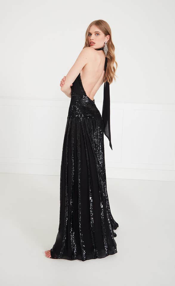 Filigree Dress - Black