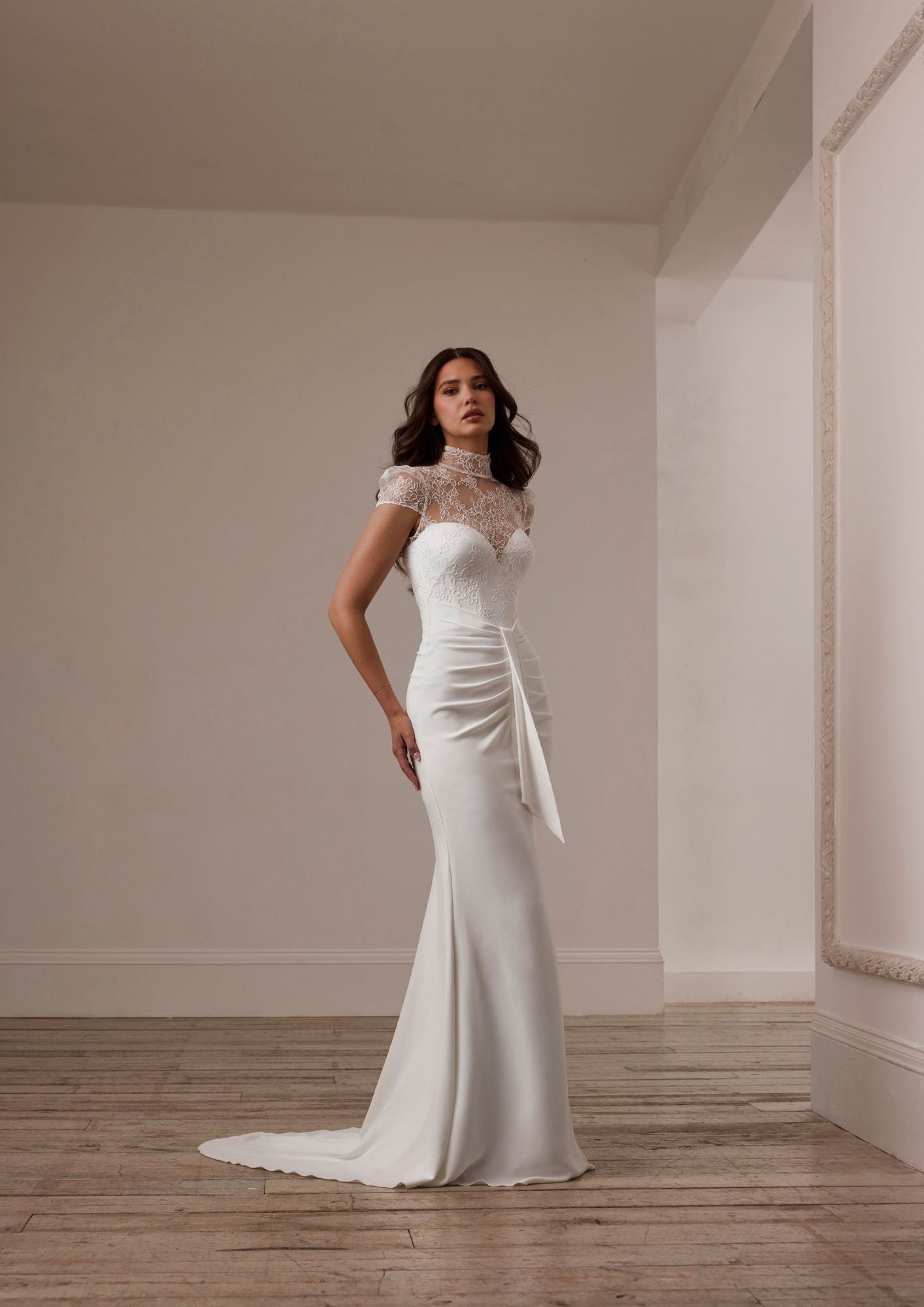 Suzanne Neville Cascade Wedding Dress Rachel Scott Couture Suzanne Neville Cascade Wedding Dress Rachel Scott Couture