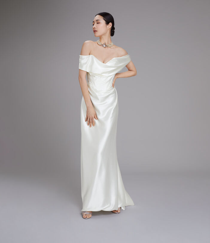 Vivienne Westwood Nova Cocotte luxury wedding gown Rachel Scott