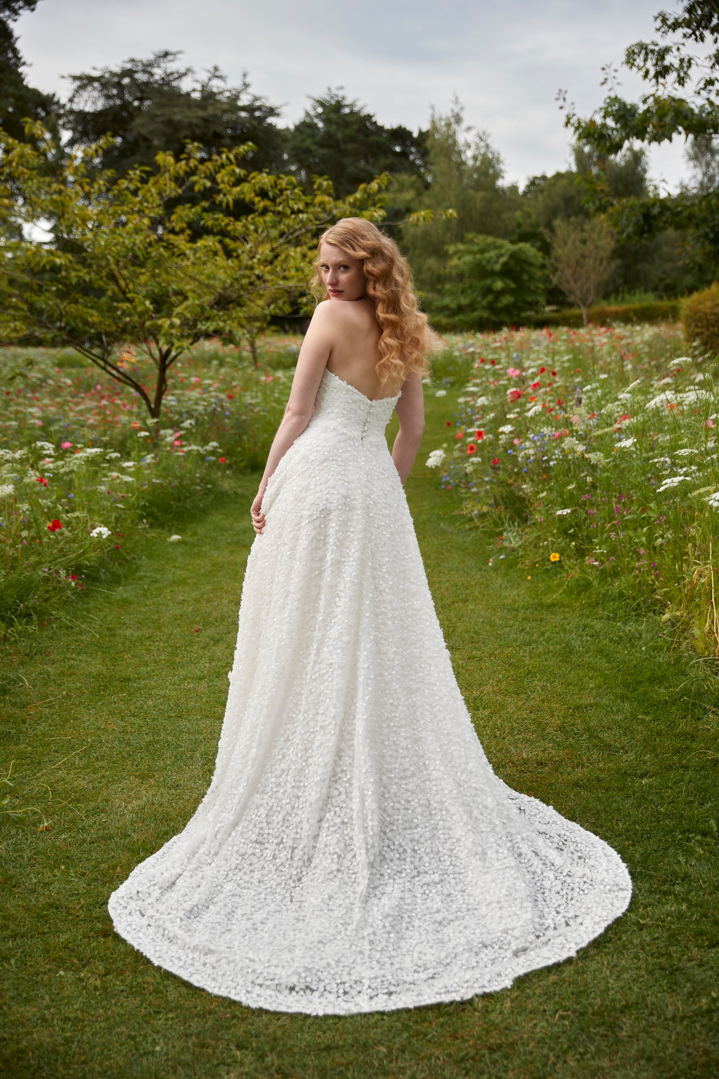 Sassi Holford 'Felicity' dress & shrugette. Now £3900!