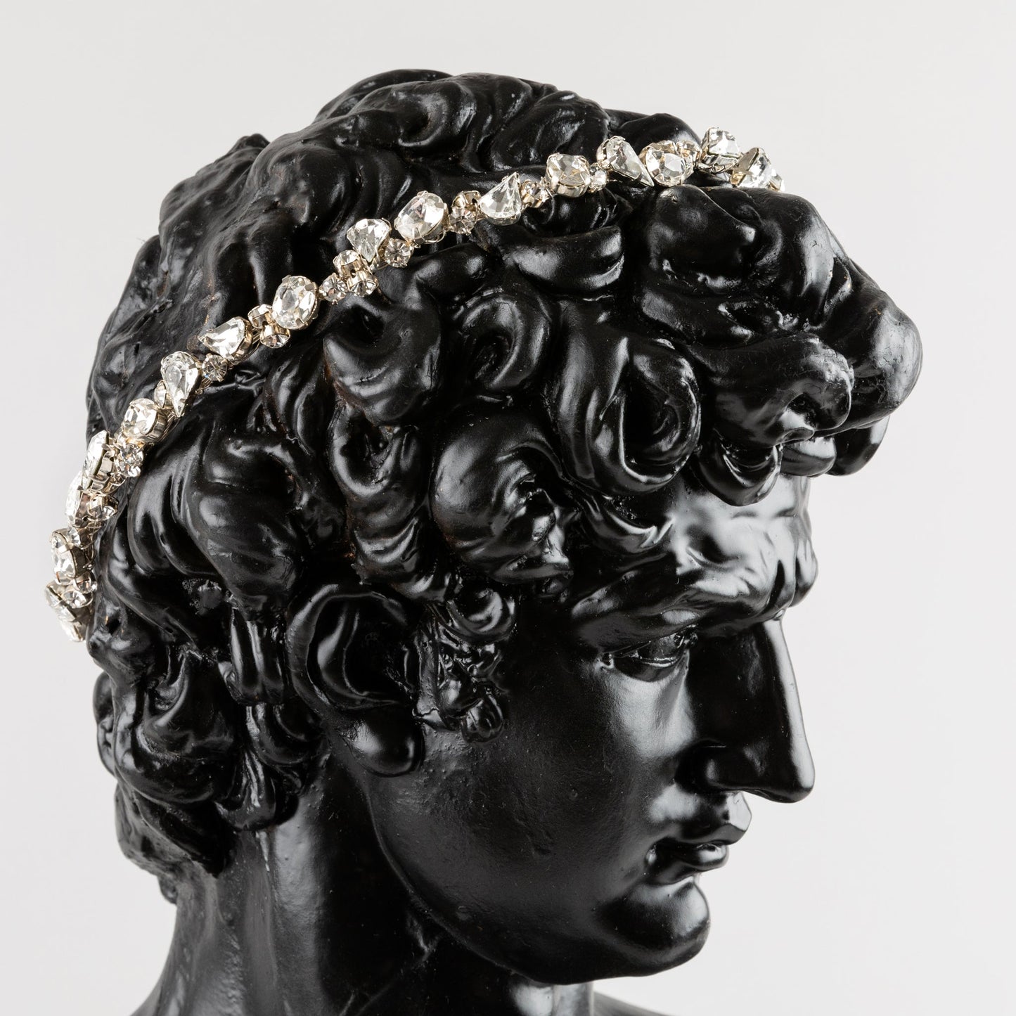Skinny Cluster Crystal Headband
