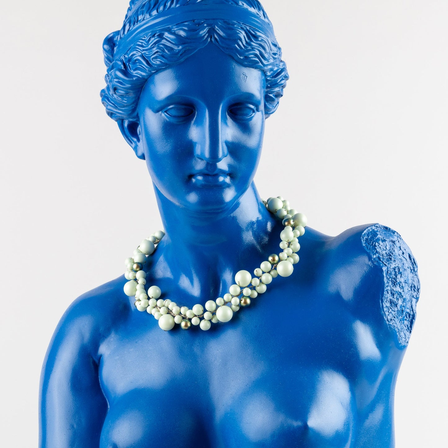 Cluster Pearl Necklace
