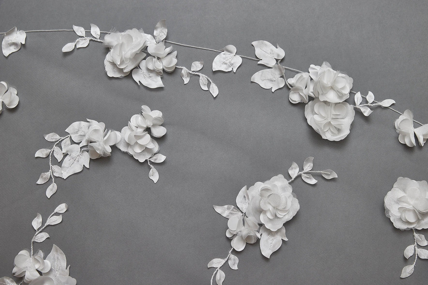 3D Organza Flowers