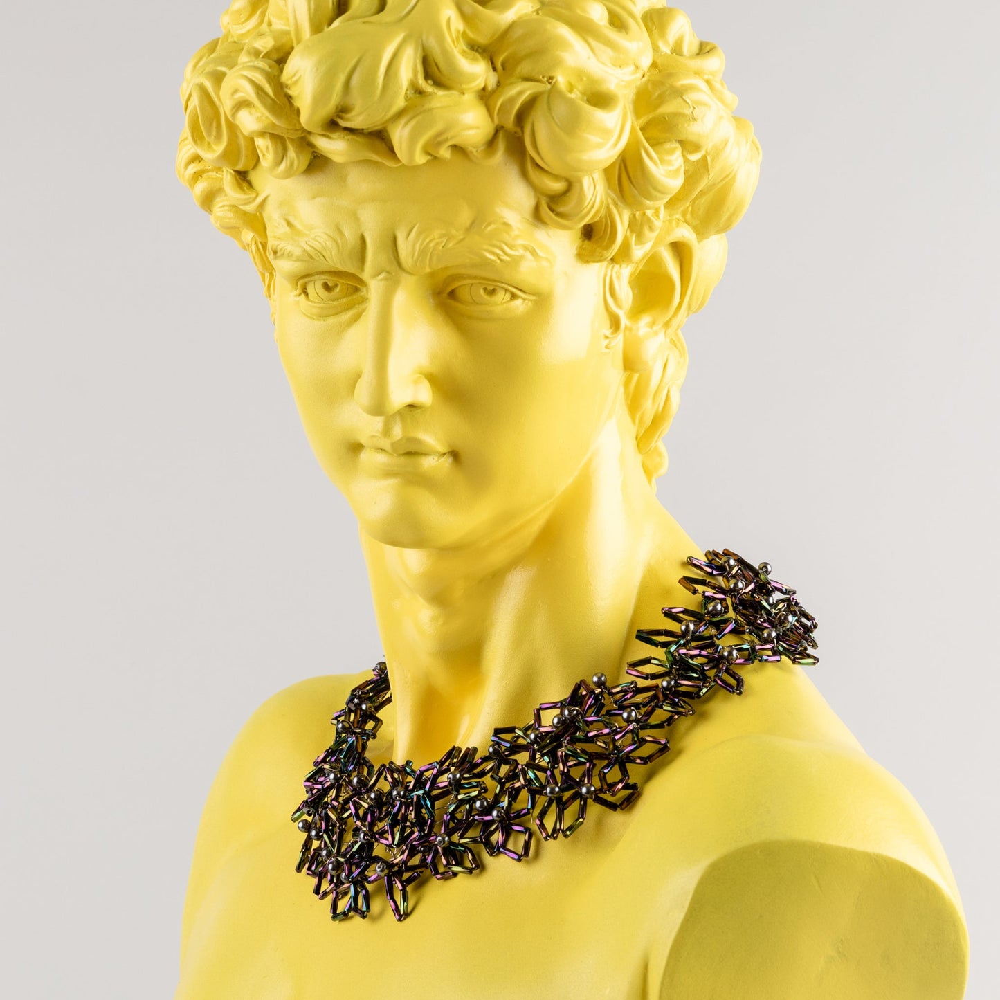 Iridescent Petal Necklace