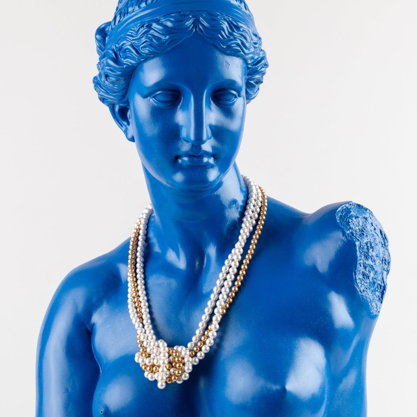 3 Strand Pearl Knot Necklace