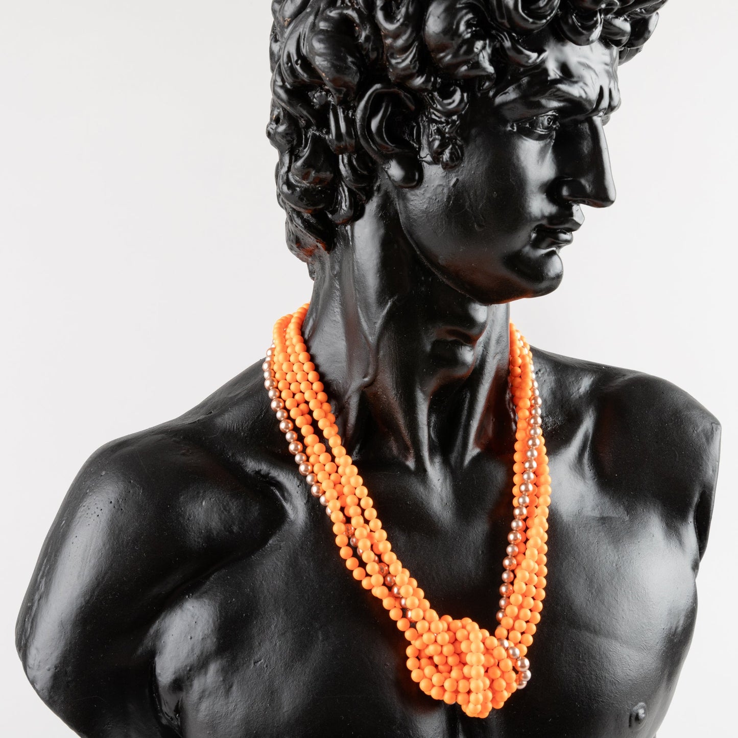 5 Strand Pearl Knot Necklace