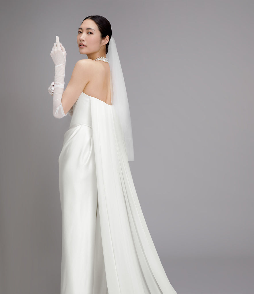 Vivienne Westwood Galaxy Cape Wedding Dress