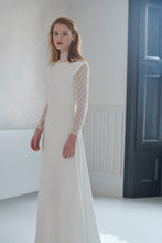 Andrea Hawkes' 'Lucian' dress with 'Britt Top'. Now £1500