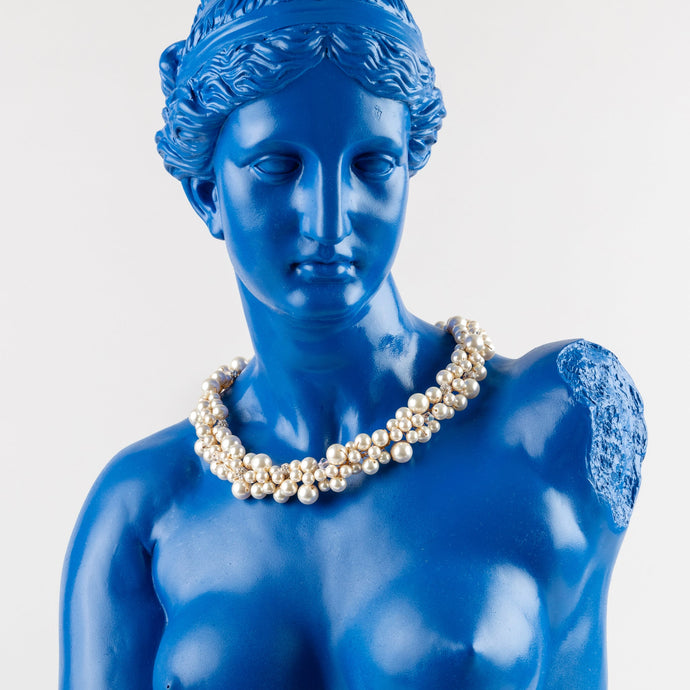 Cluster Pearl Necklace