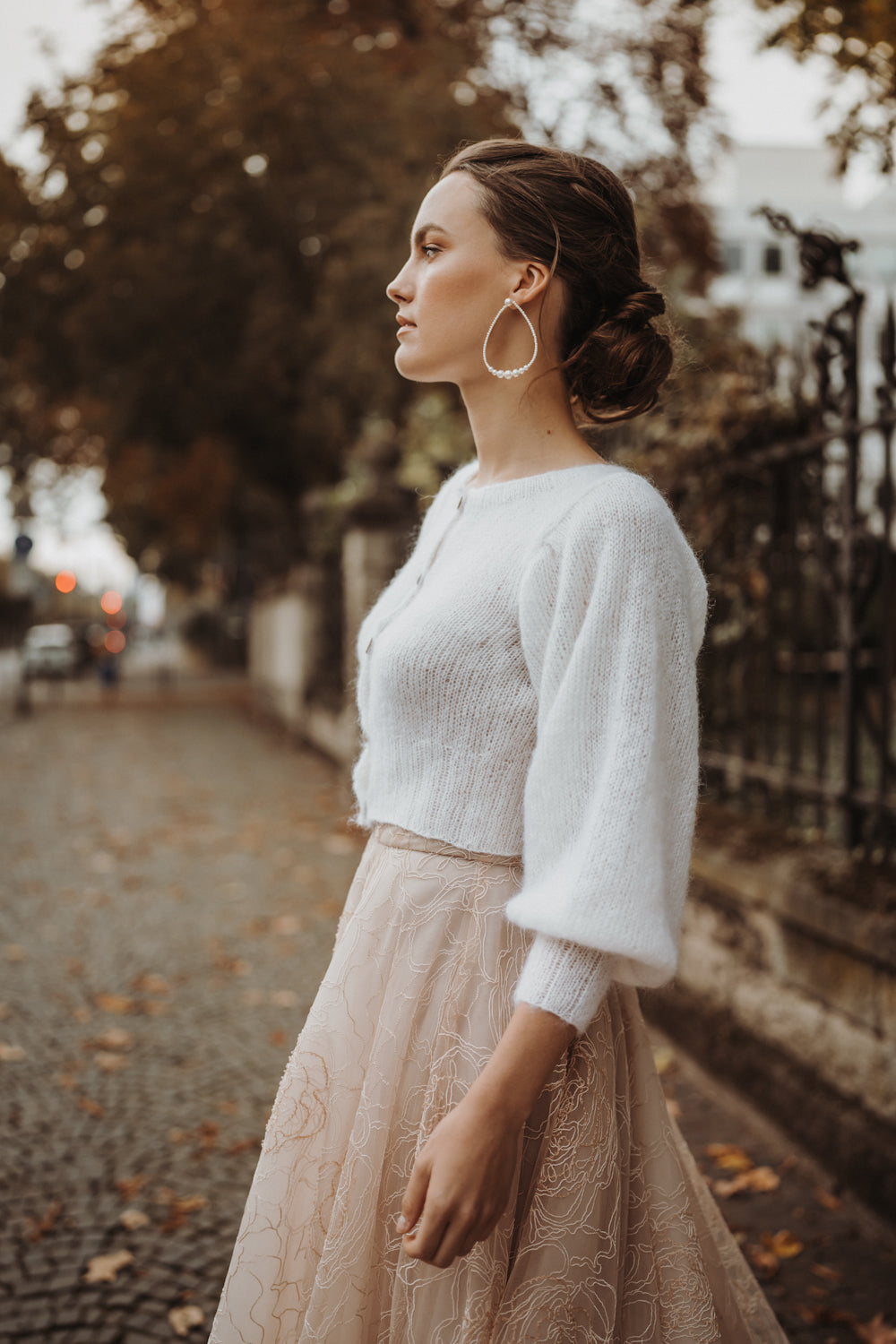 Tulle skirt store and sweater wedding